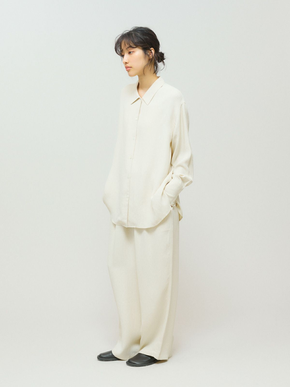 relax jacquard shirt