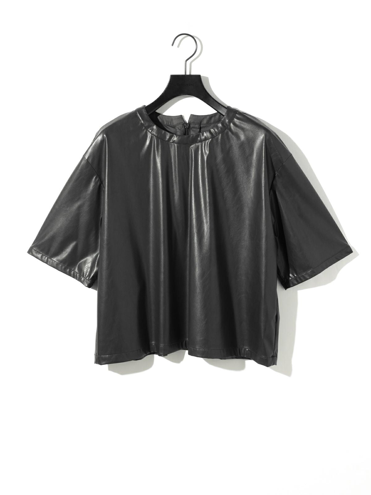 synthetic leather top