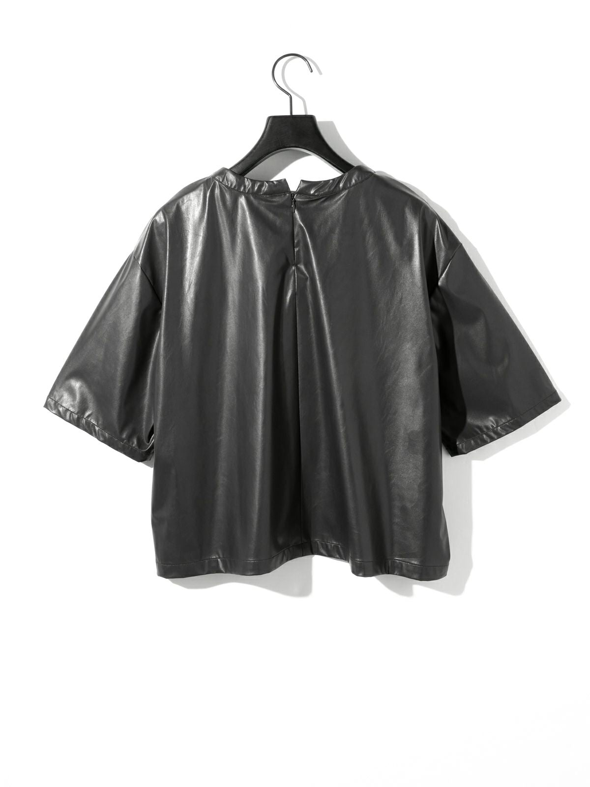 synthetic leather top