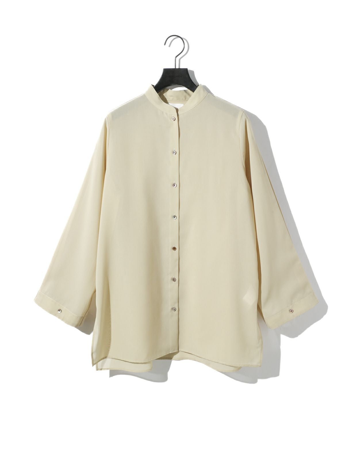 flare slv sheer shirt