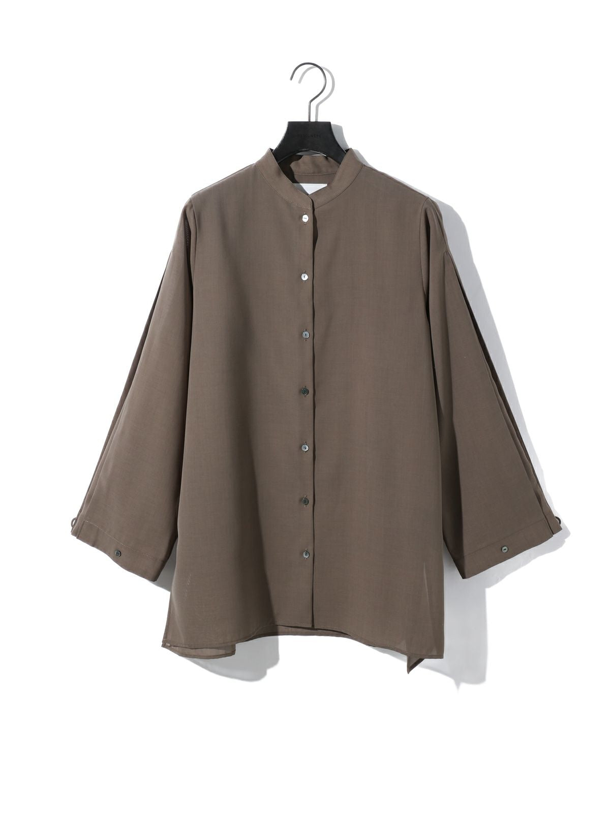 flare slv sheer shirt