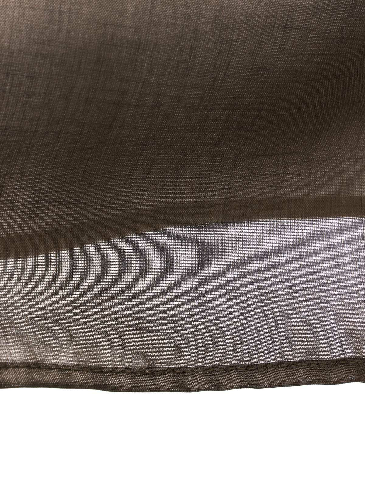 flare slv sheer shirt