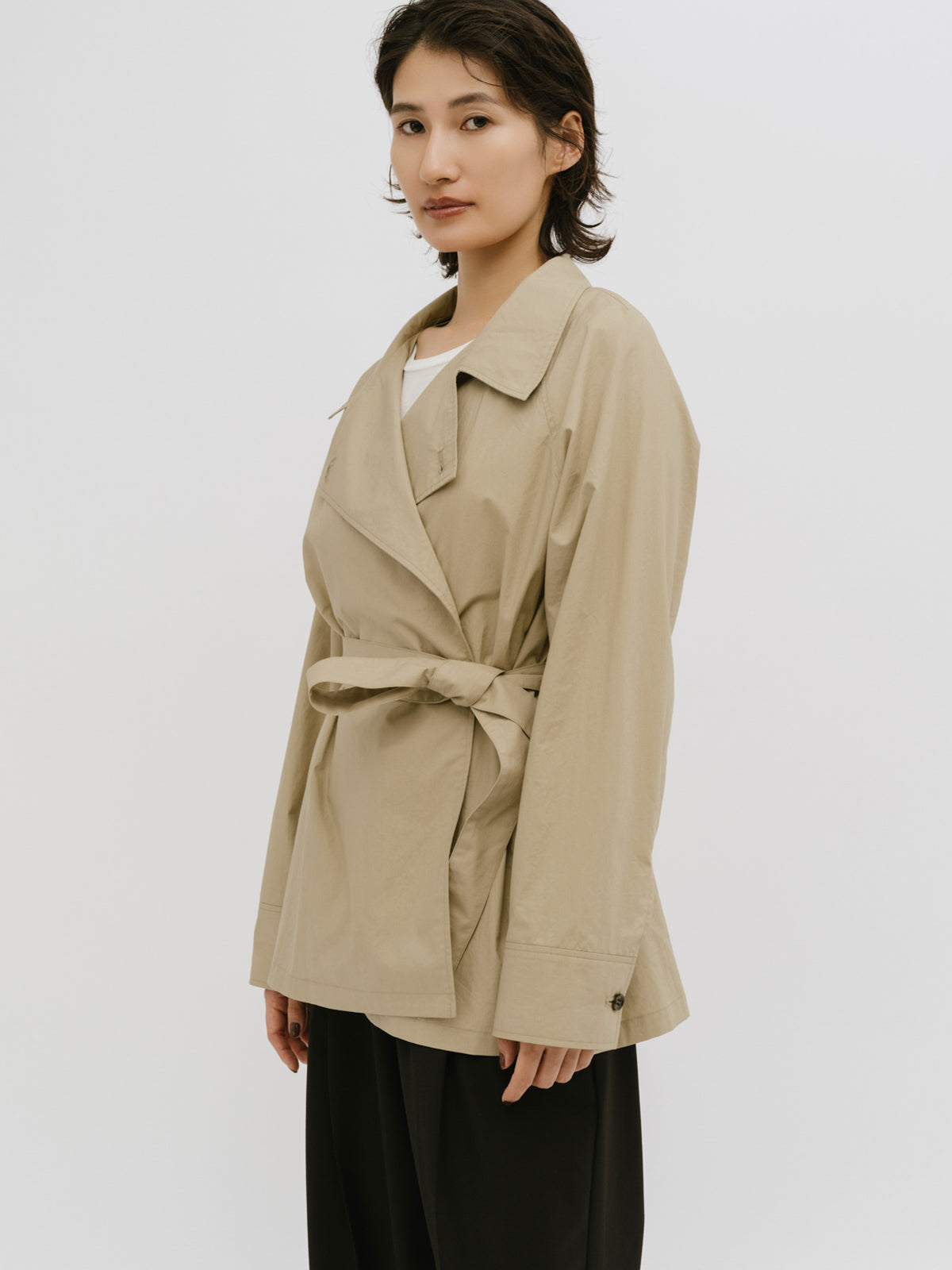 wrappde trench shirt