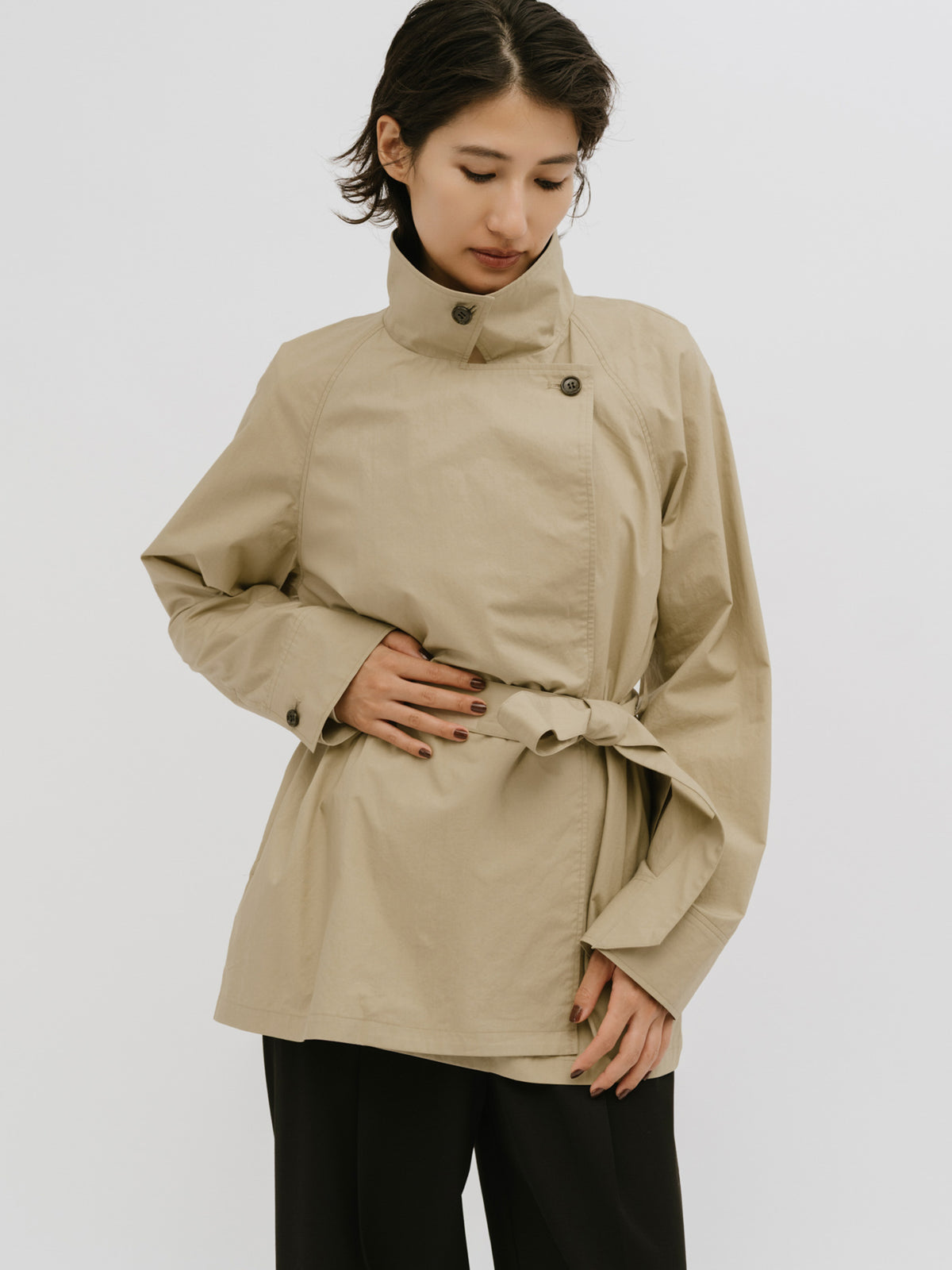 wrappde trench shirt