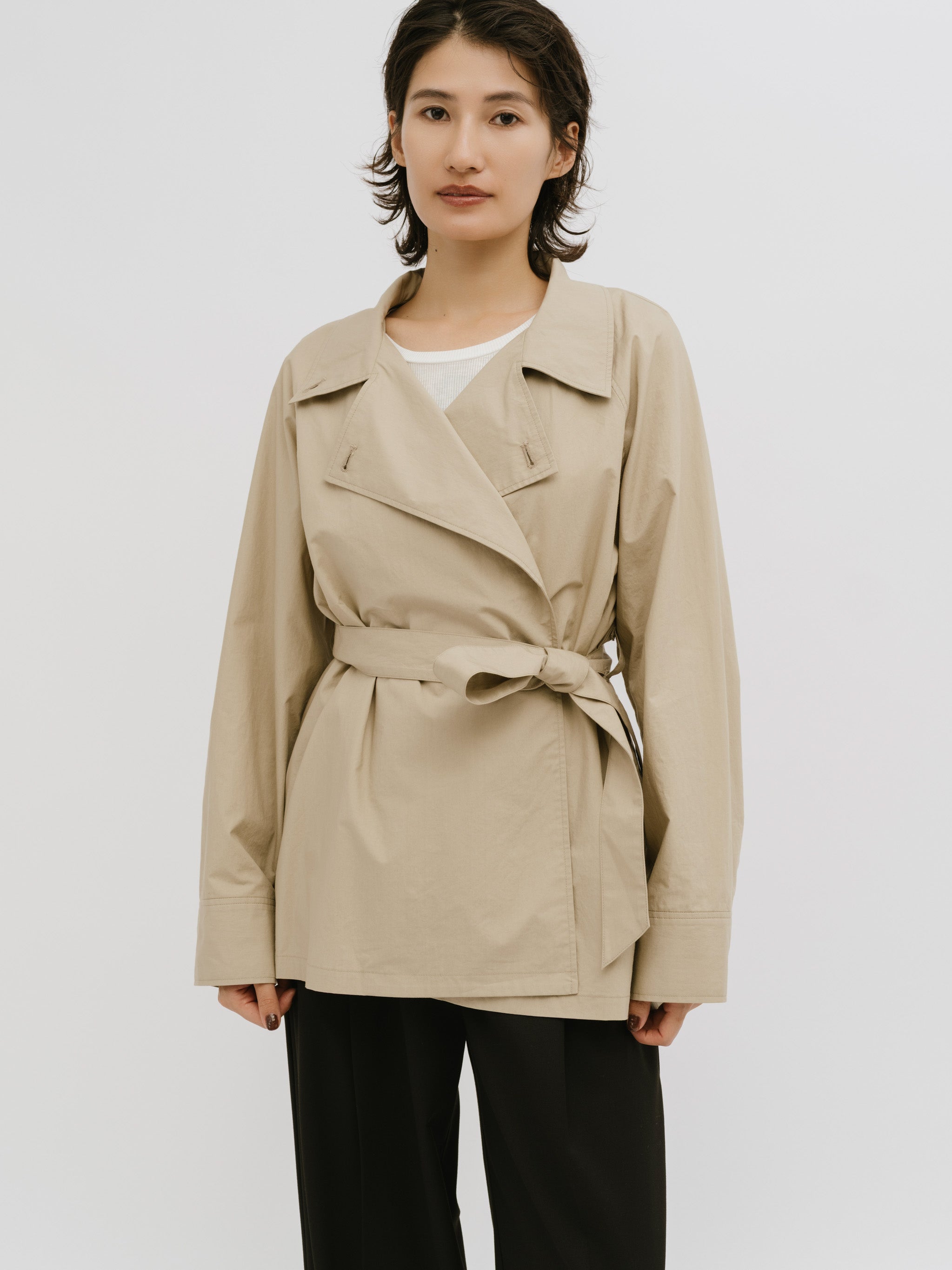 wrappde trench shirt