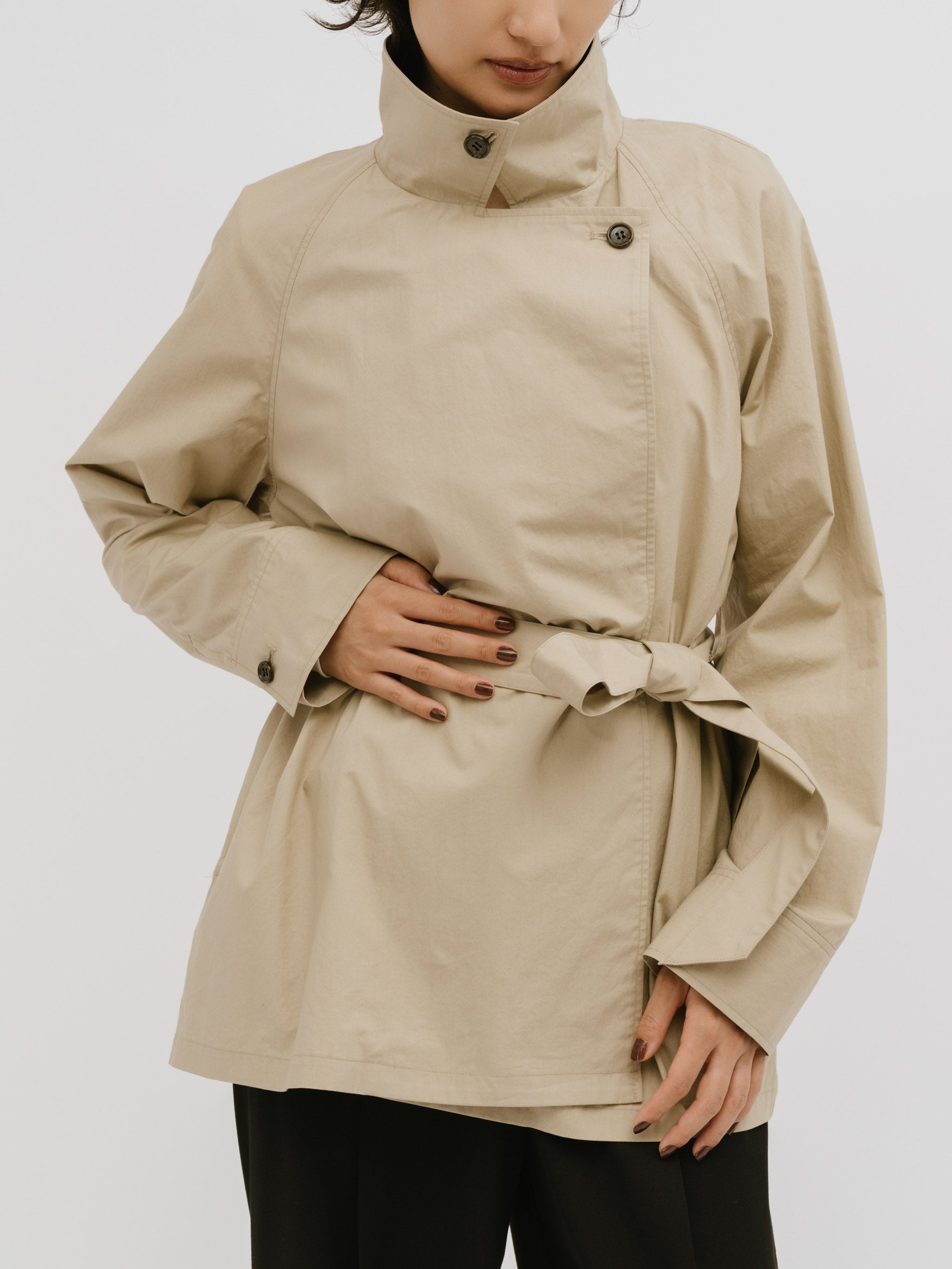 wrappde trench shirt