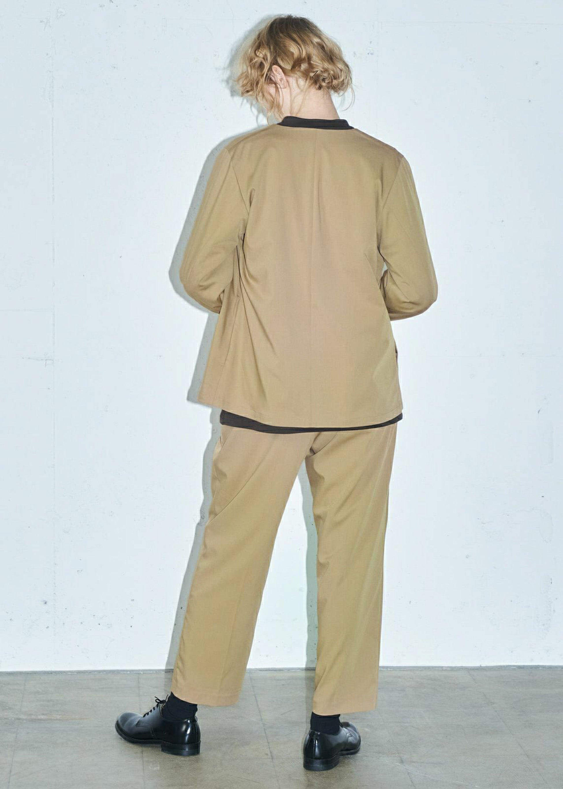 ノーカラージャケット(3-1080)