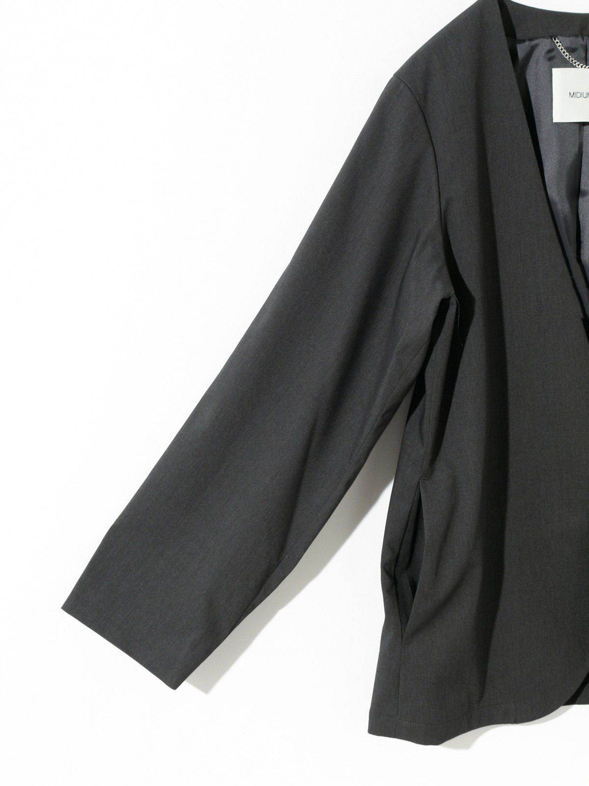 ノーカラージャケット(3-1080)