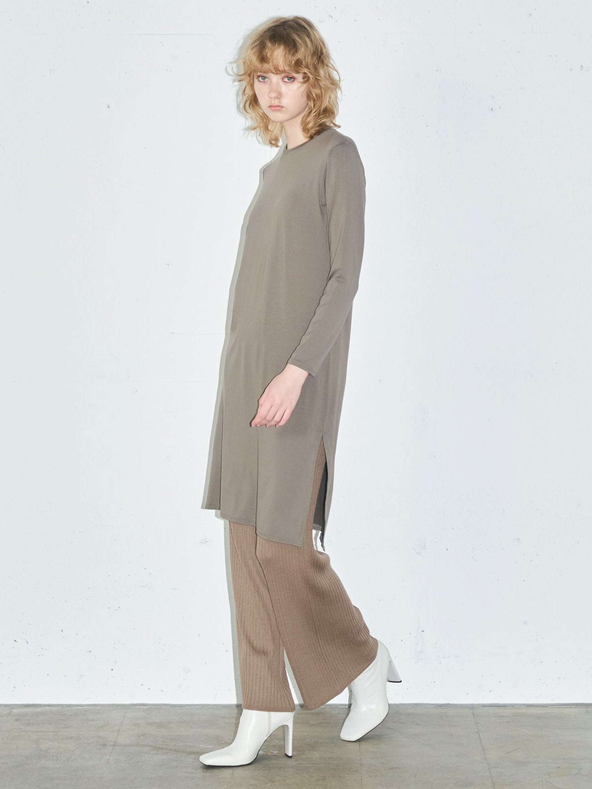 クルーネックインナーワンピース(3-1311)