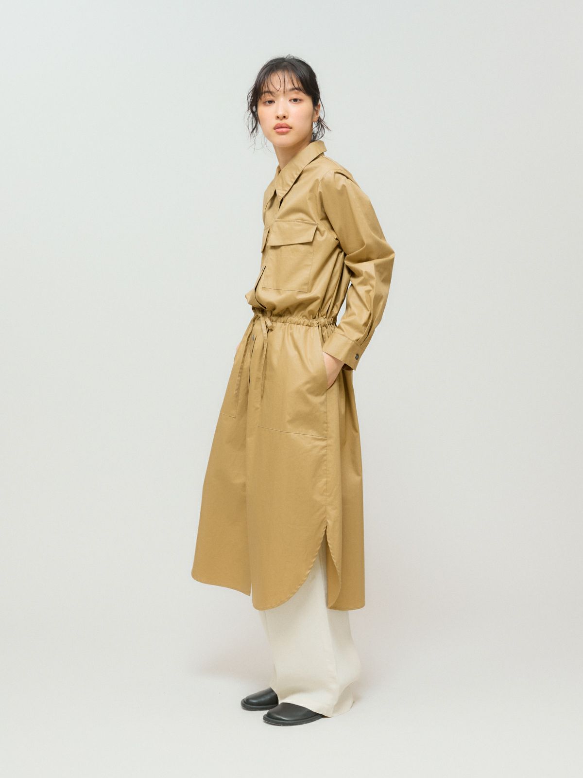 work shirt one-piece