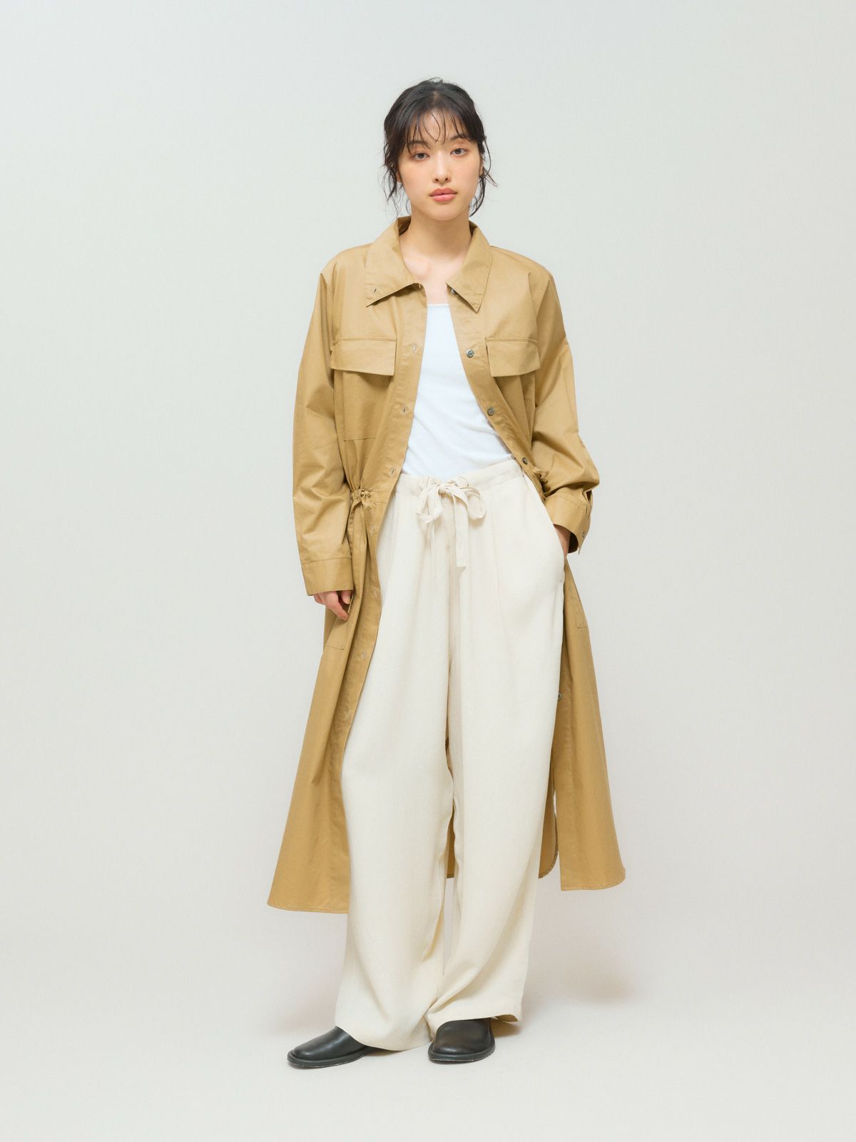 work shirt one-piece