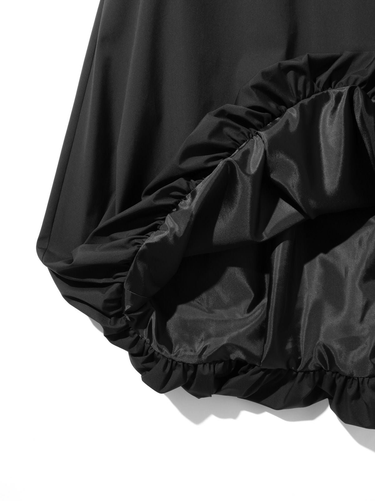 no sleeve baloon shirt one-piece