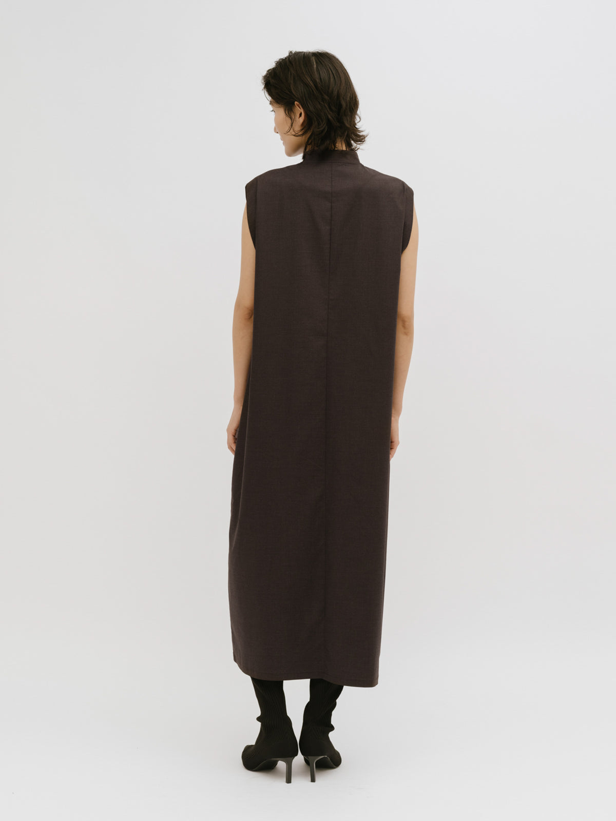 edge line long gilet