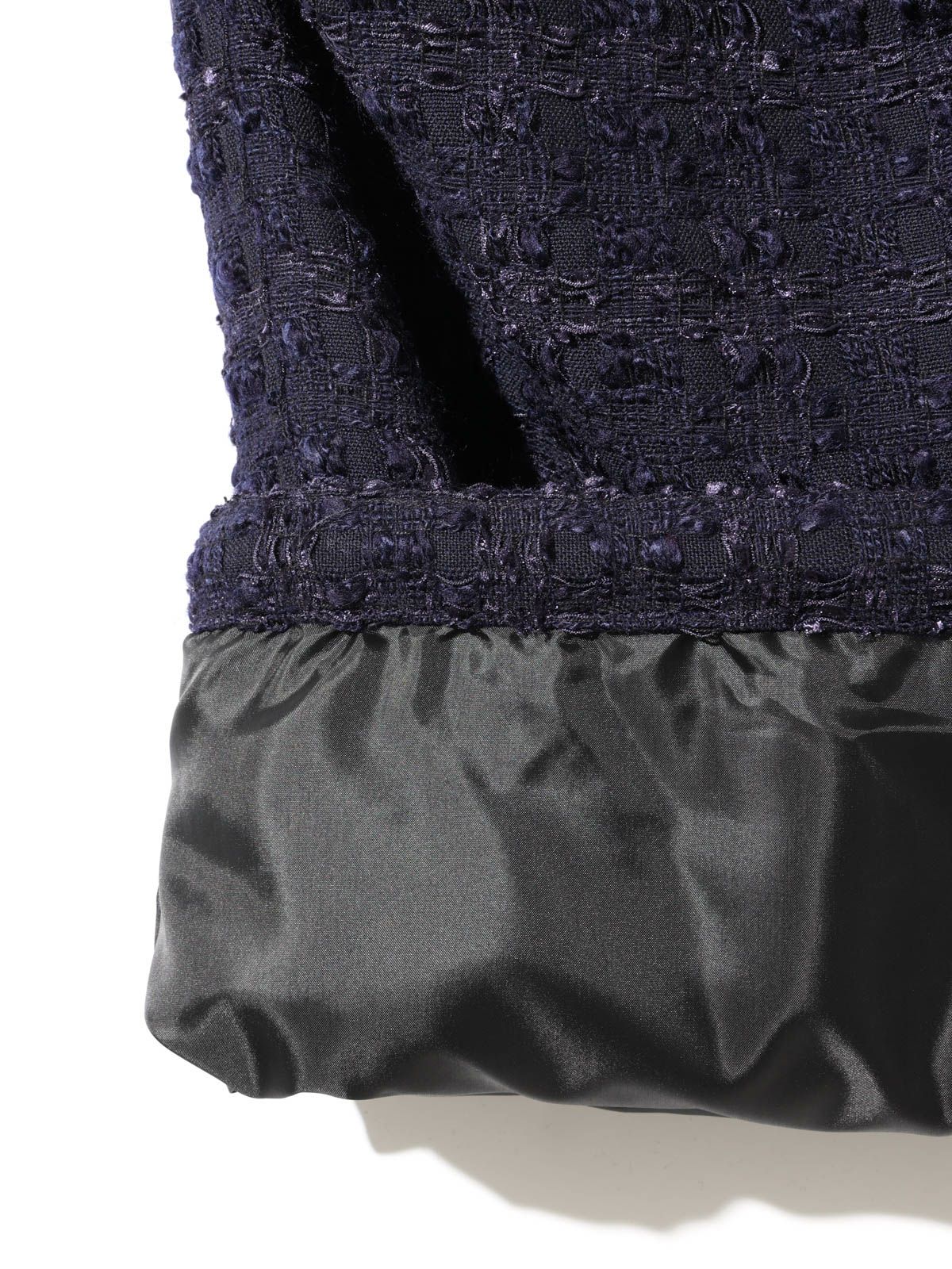 bright tweed parachute pants