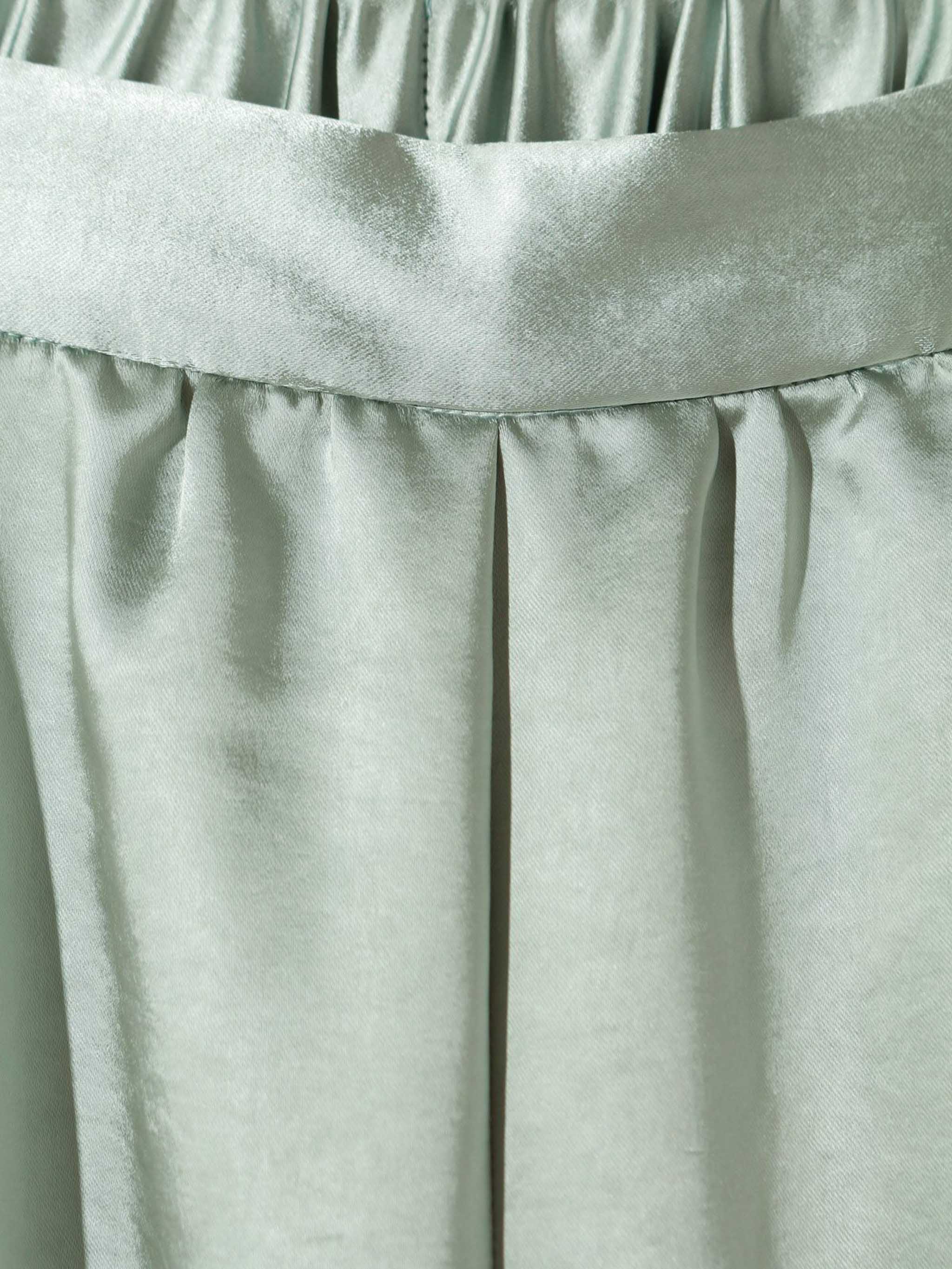 タックサテンワイドイージーパンツ(3-1048)