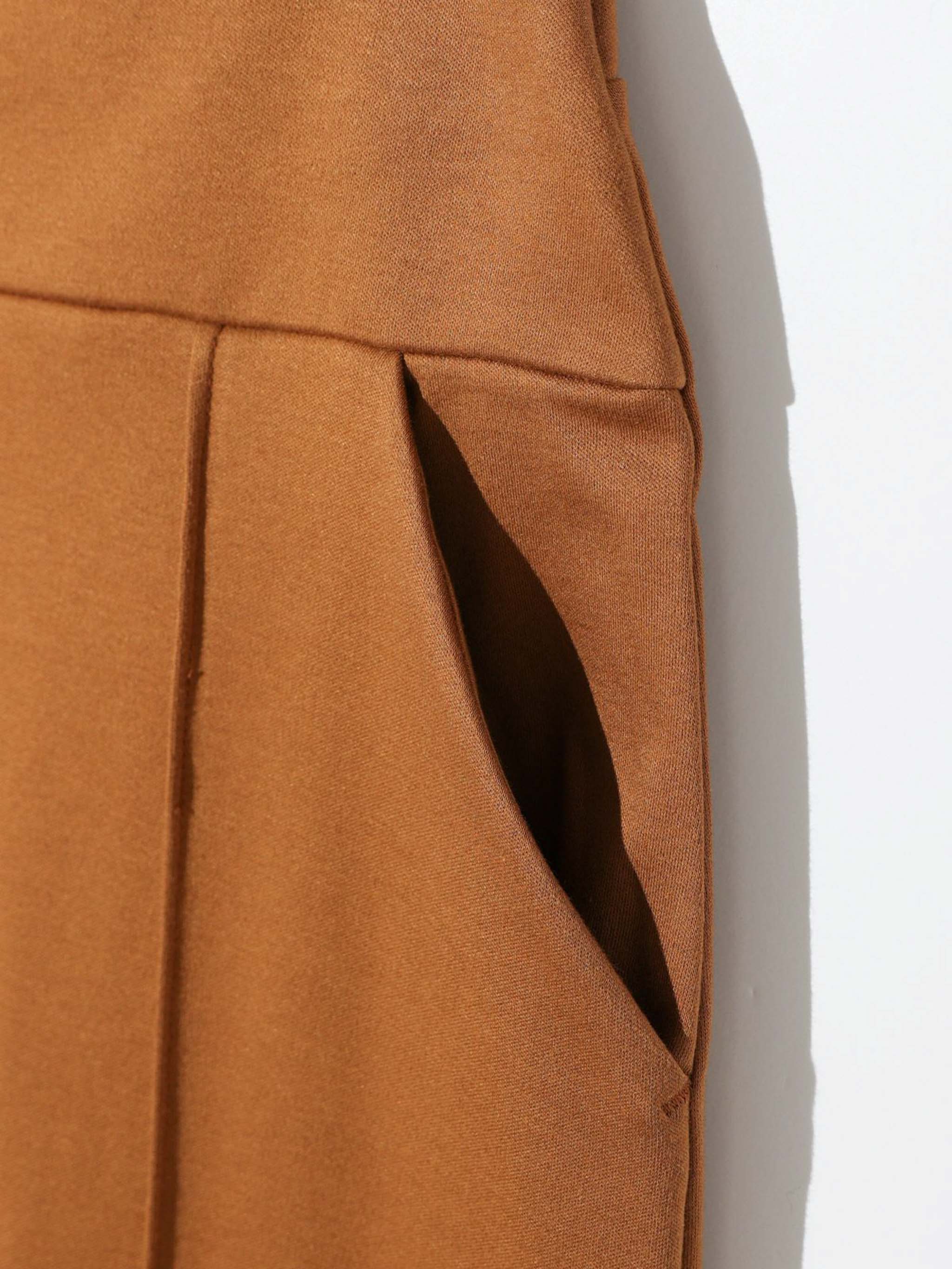 ピンタックロングタイトスカート