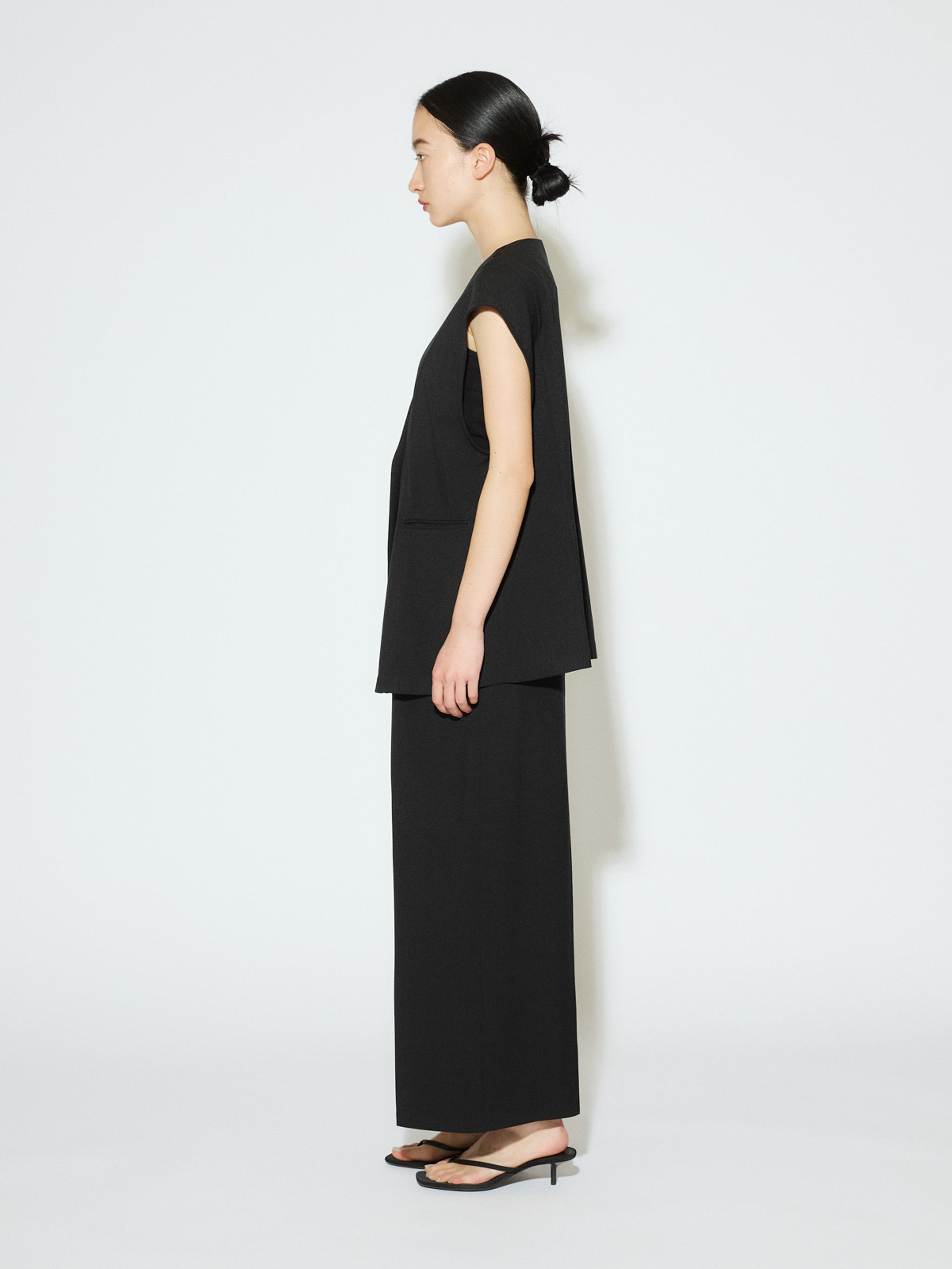 straight wide pants