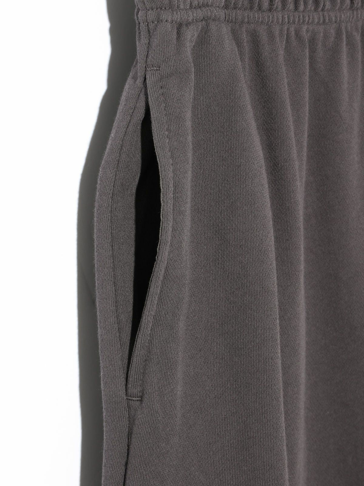 sweat flared long skirt