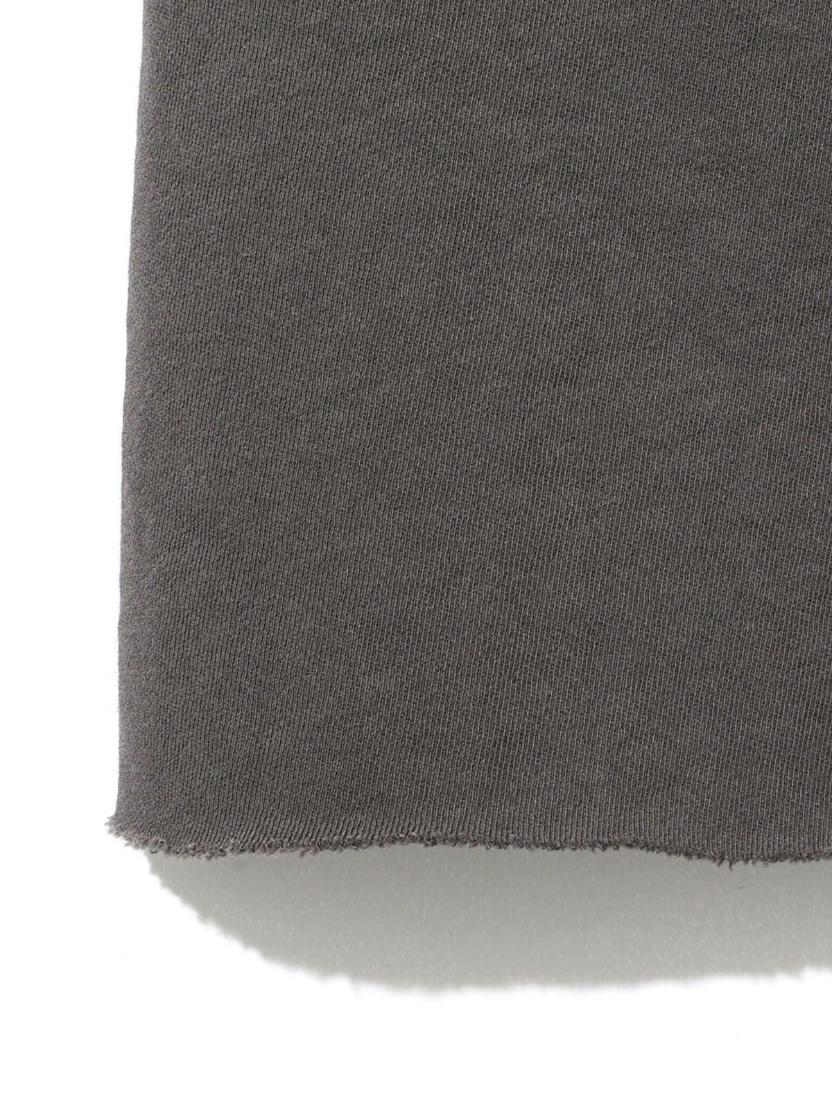 sweat flared long skirt