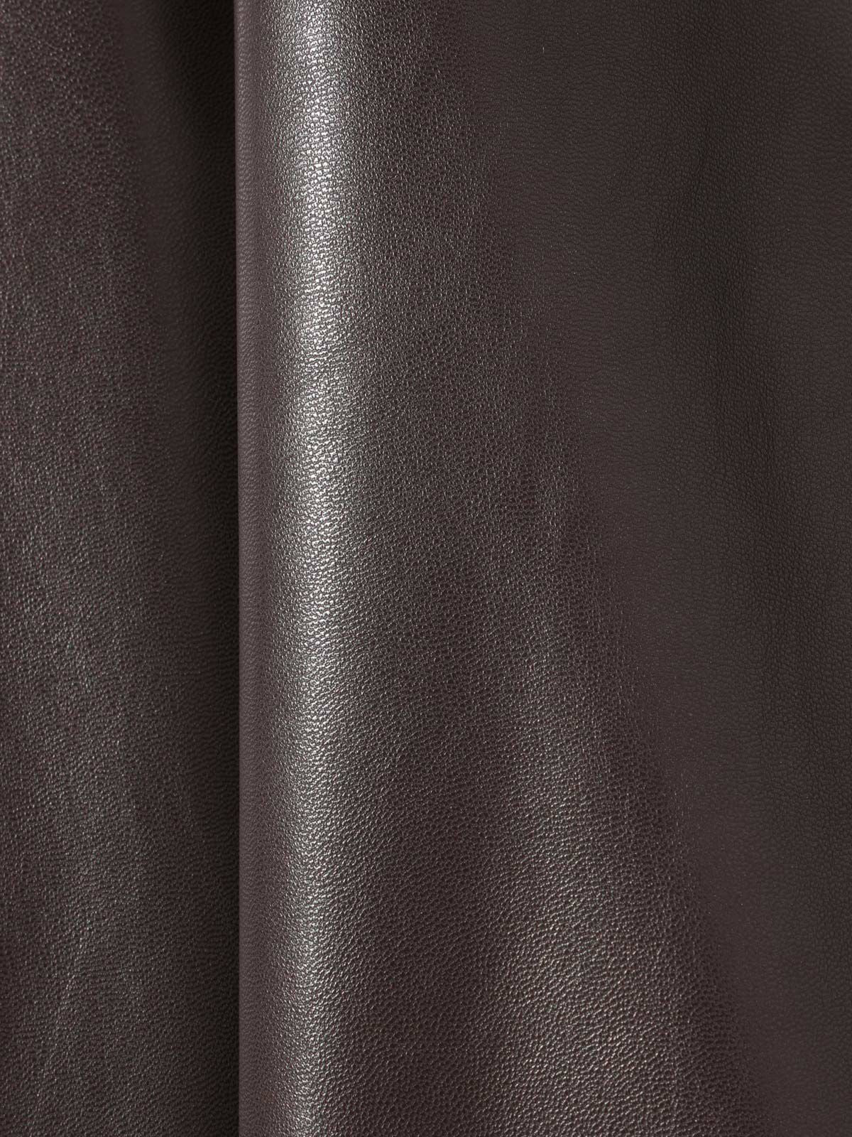 synthetic leather short pants