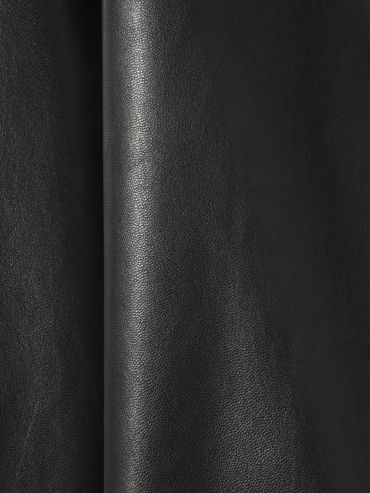 synthetic leather short pants