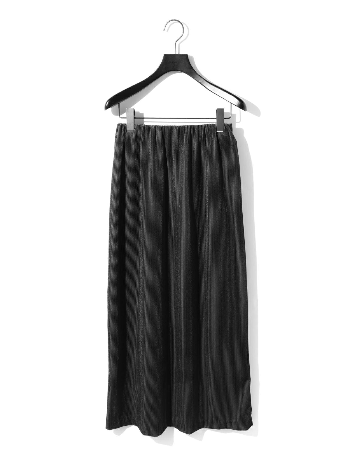 sheer velour rib skirt