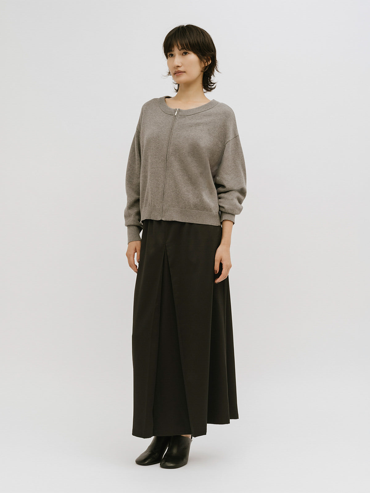 hidden fold skirt