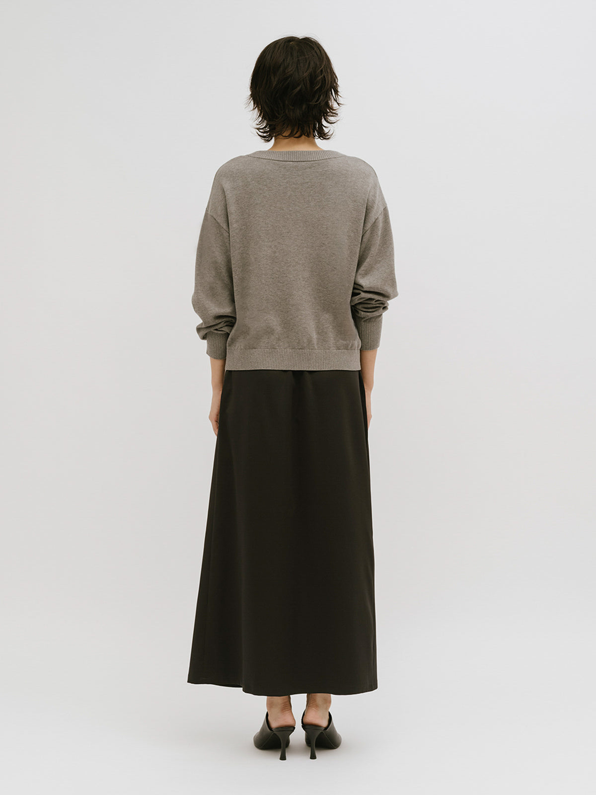 hidden fold skirt