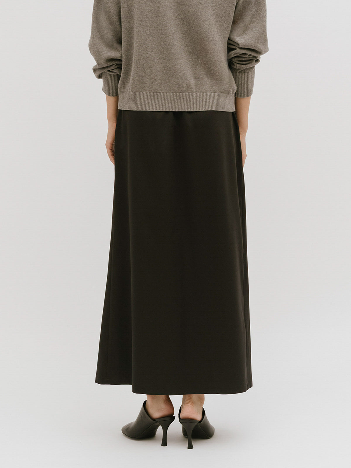 hidden fold skirt