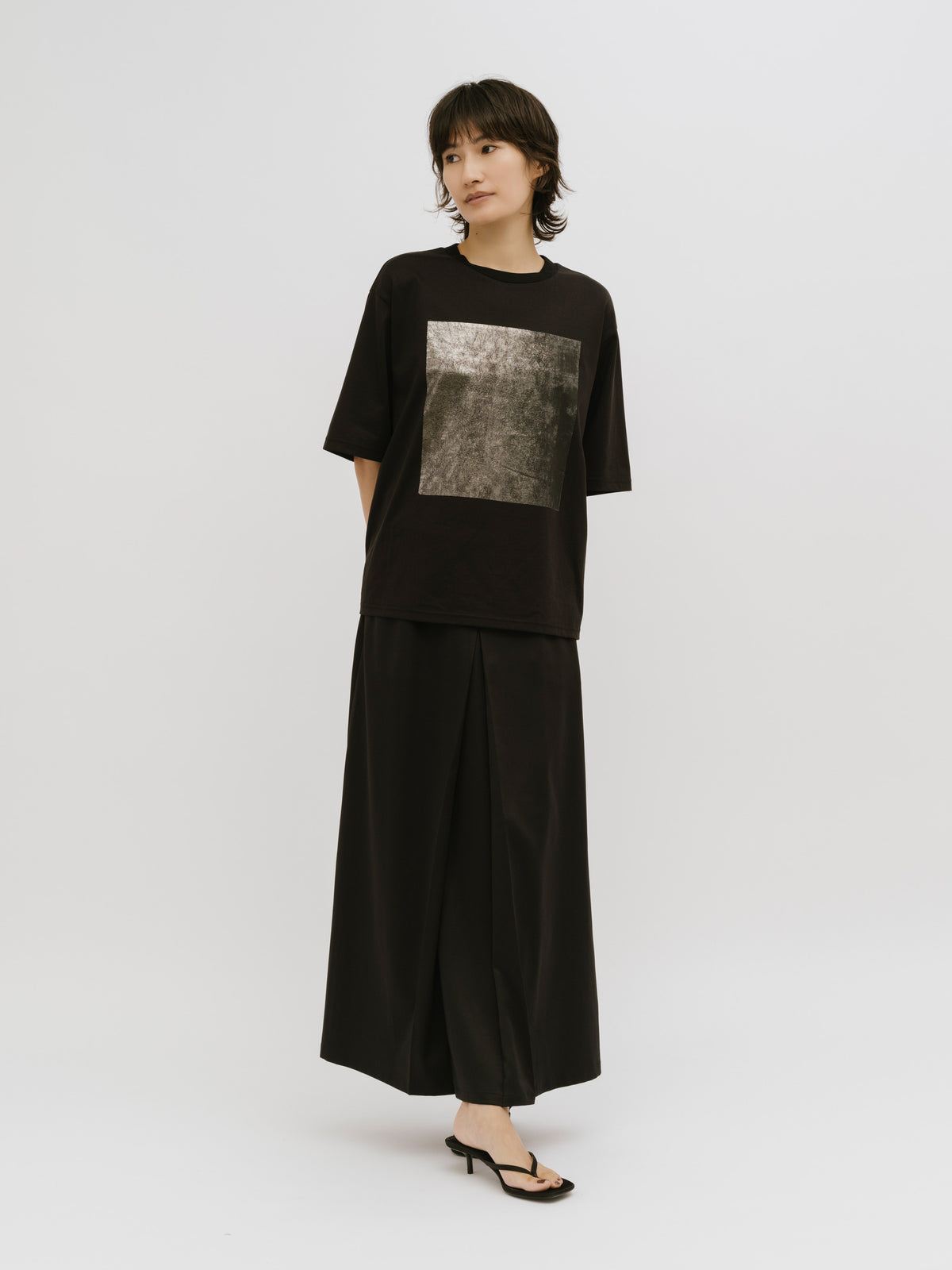 hidden fold skirt