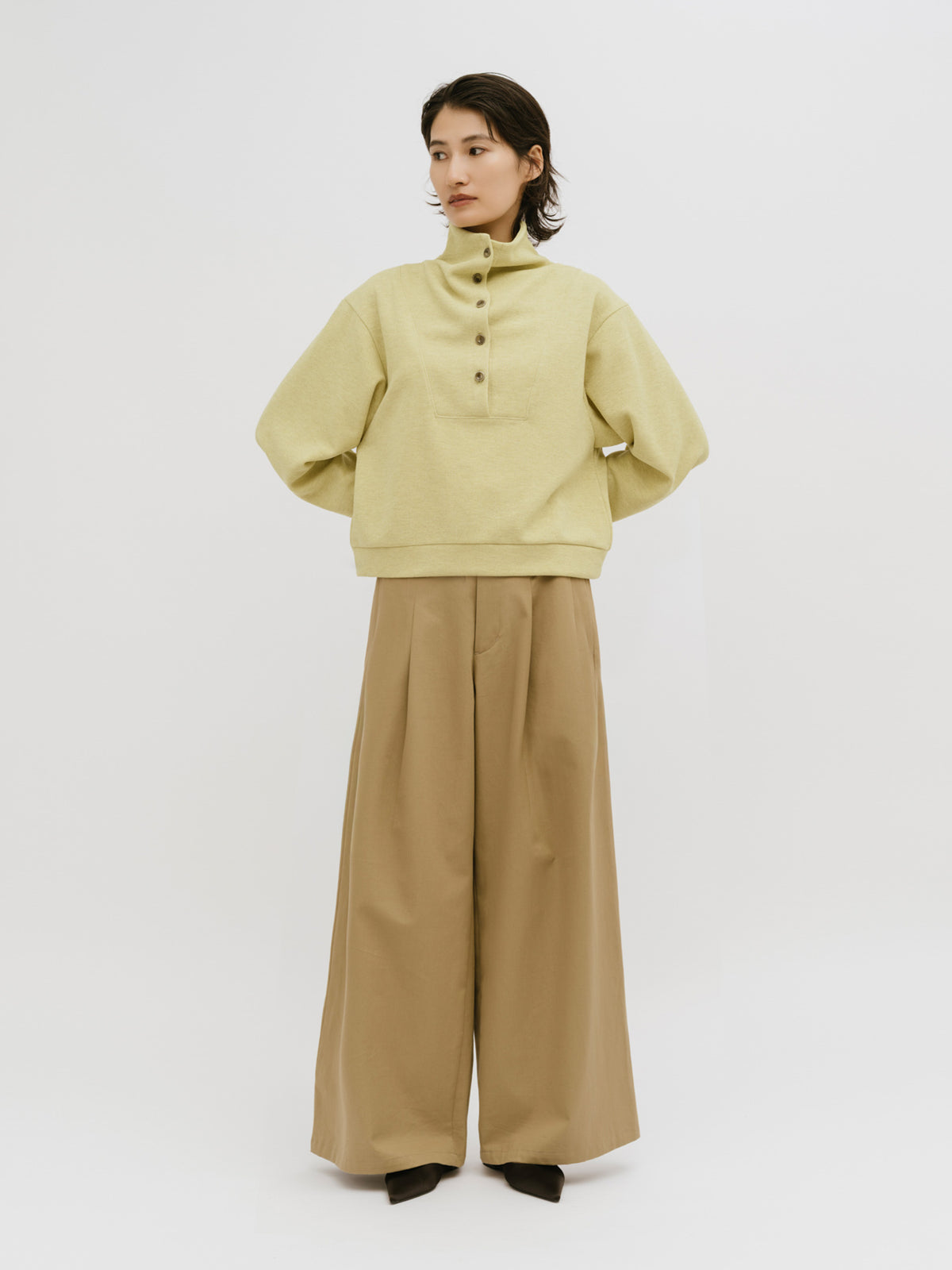 sculpt wide chino