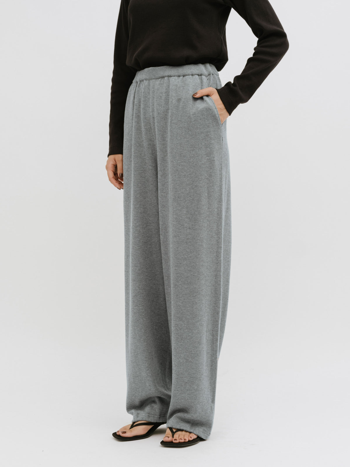 calm knit pants