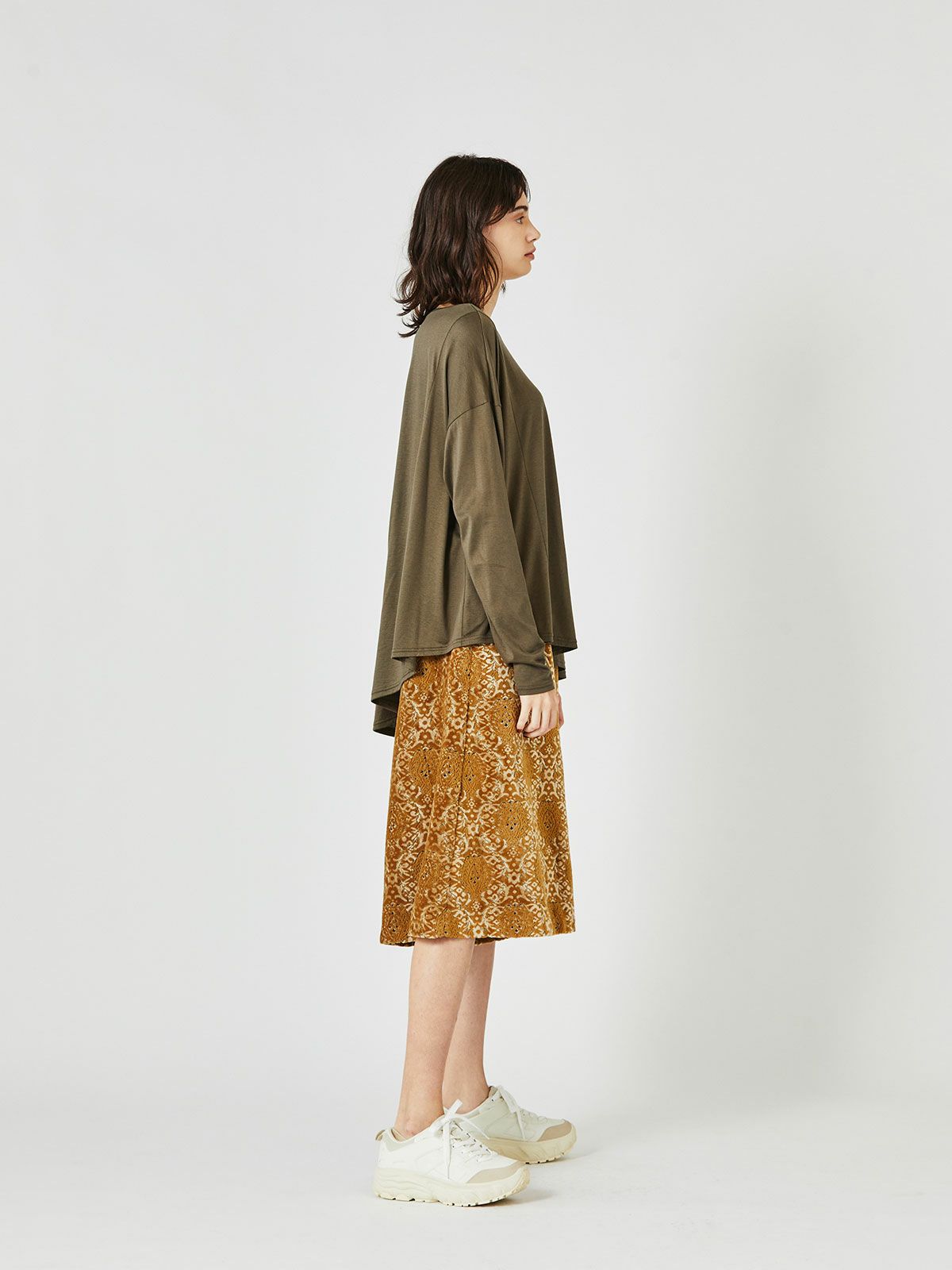 パイルジャカードミドルパンツ(3-1061)