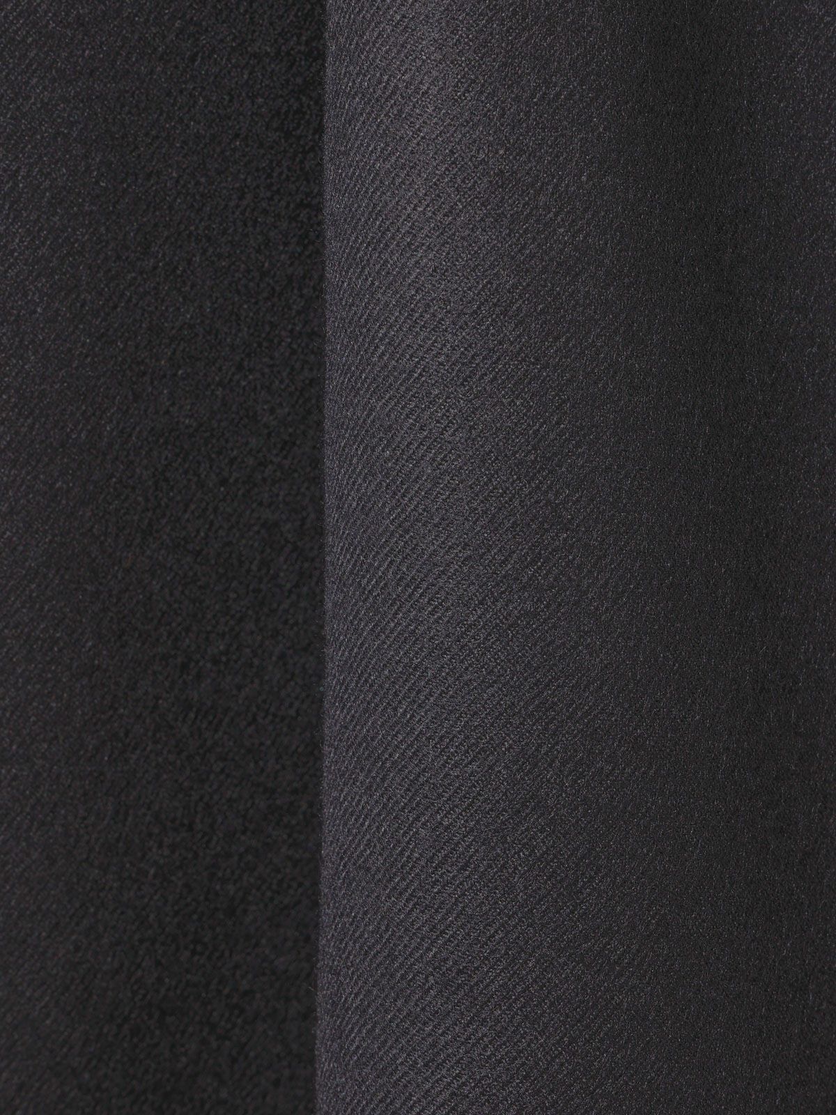 wool serge long coat