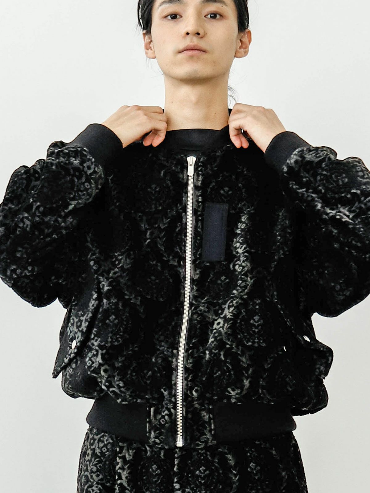 パイルジャカードブルゾン(3-1117)