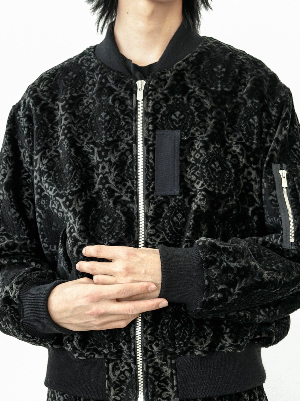 パイルジャカードブルゾン(3-1117)