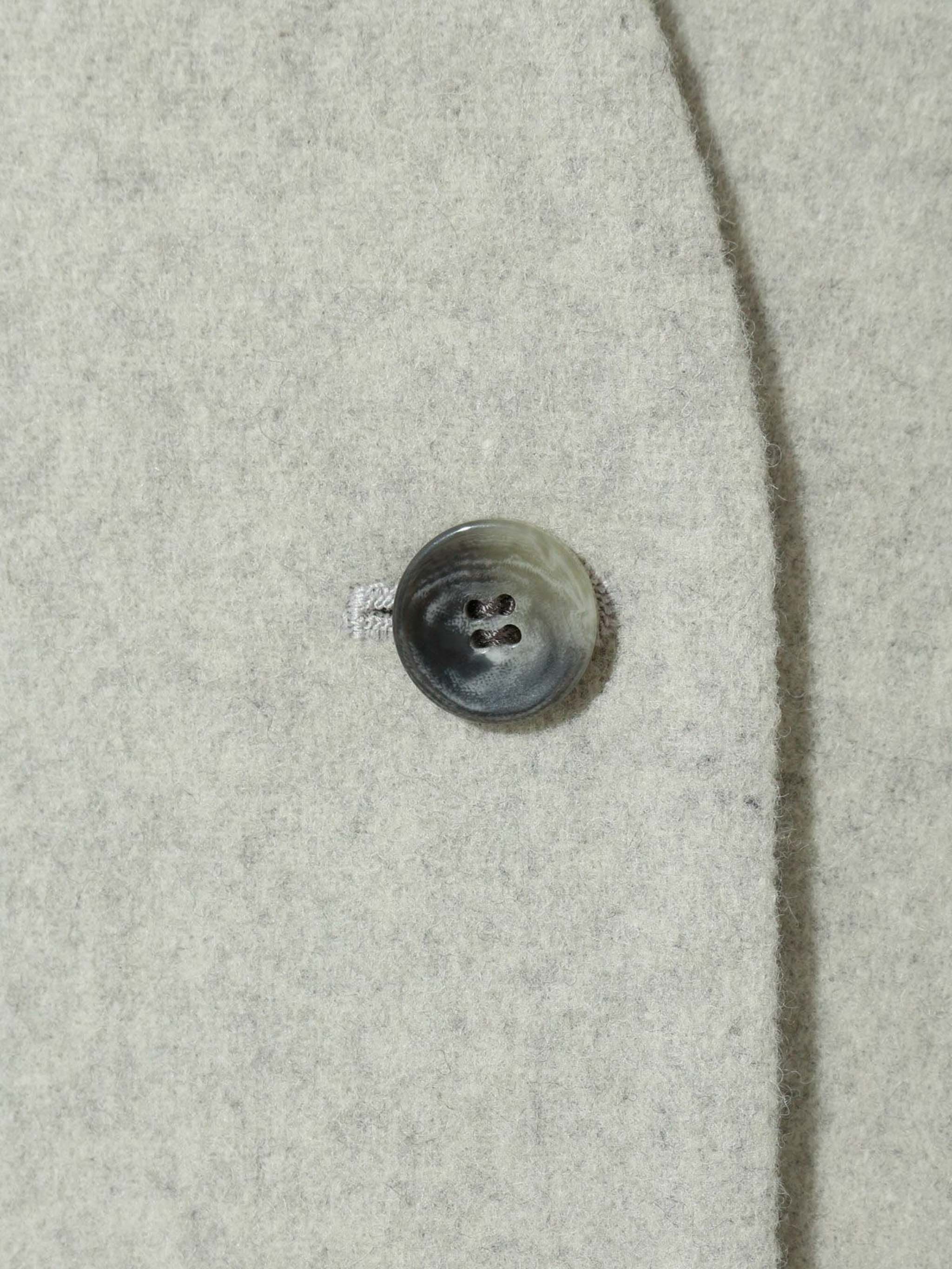 ノーカラーロングコート(3-1101)