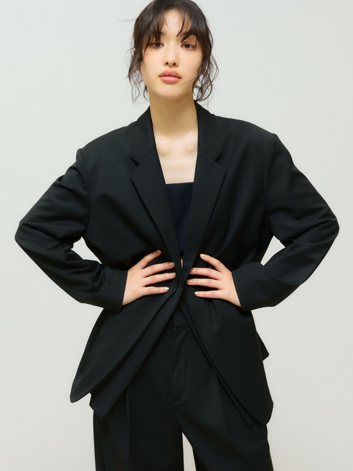 waist shape tailored gillet