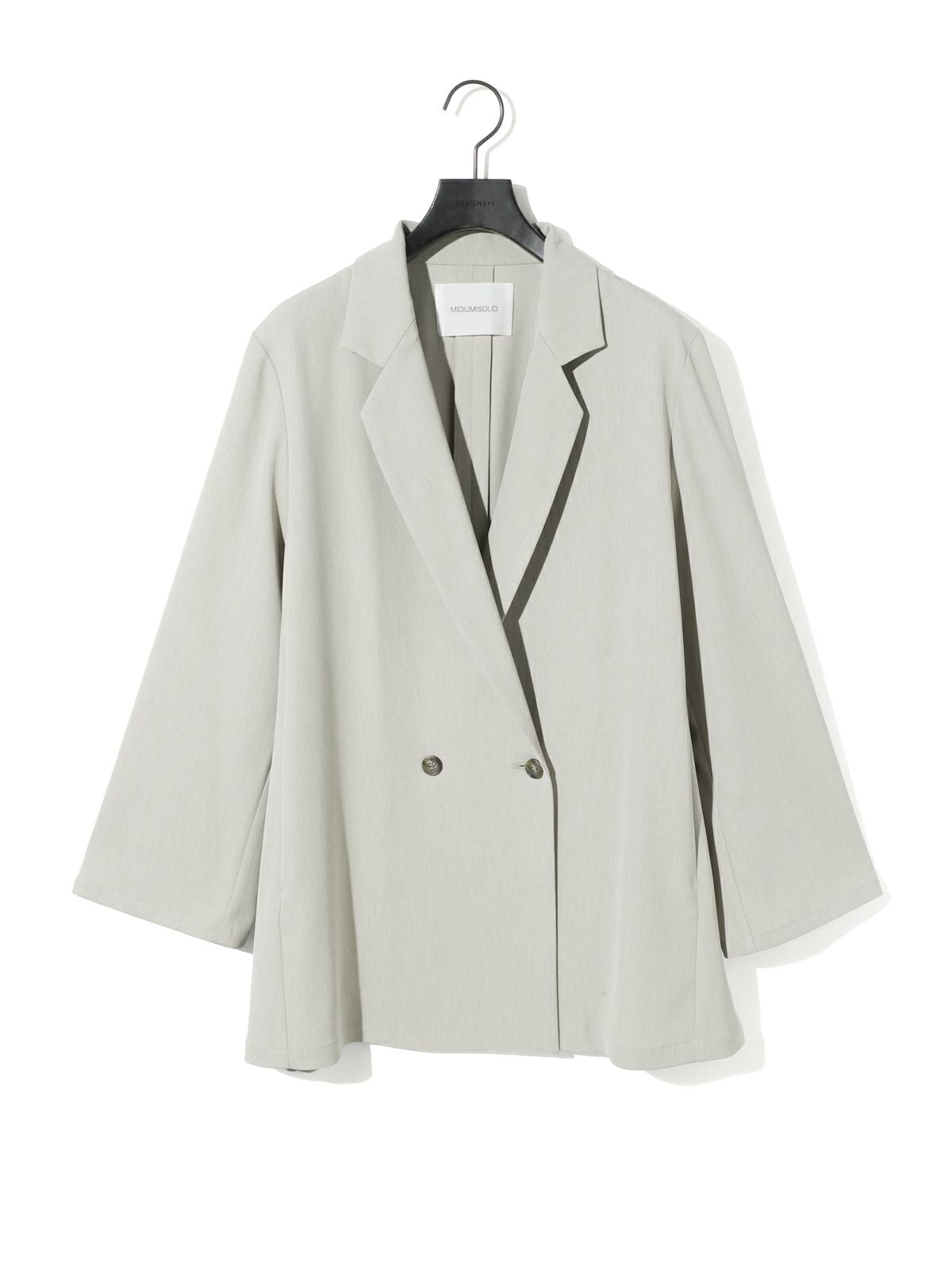 double breasted light jacket