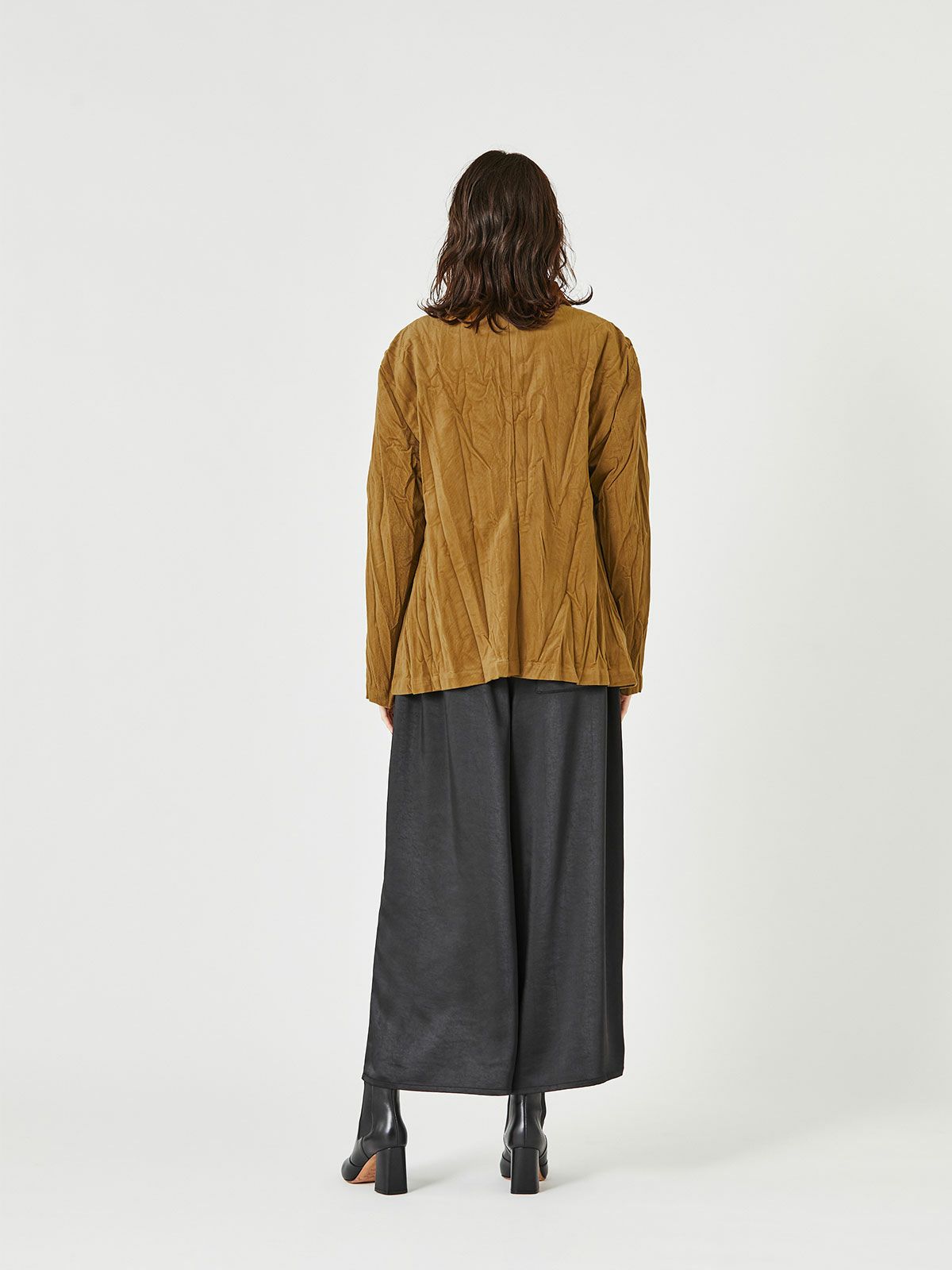 ツイストショールカラージャケット(3-1184)