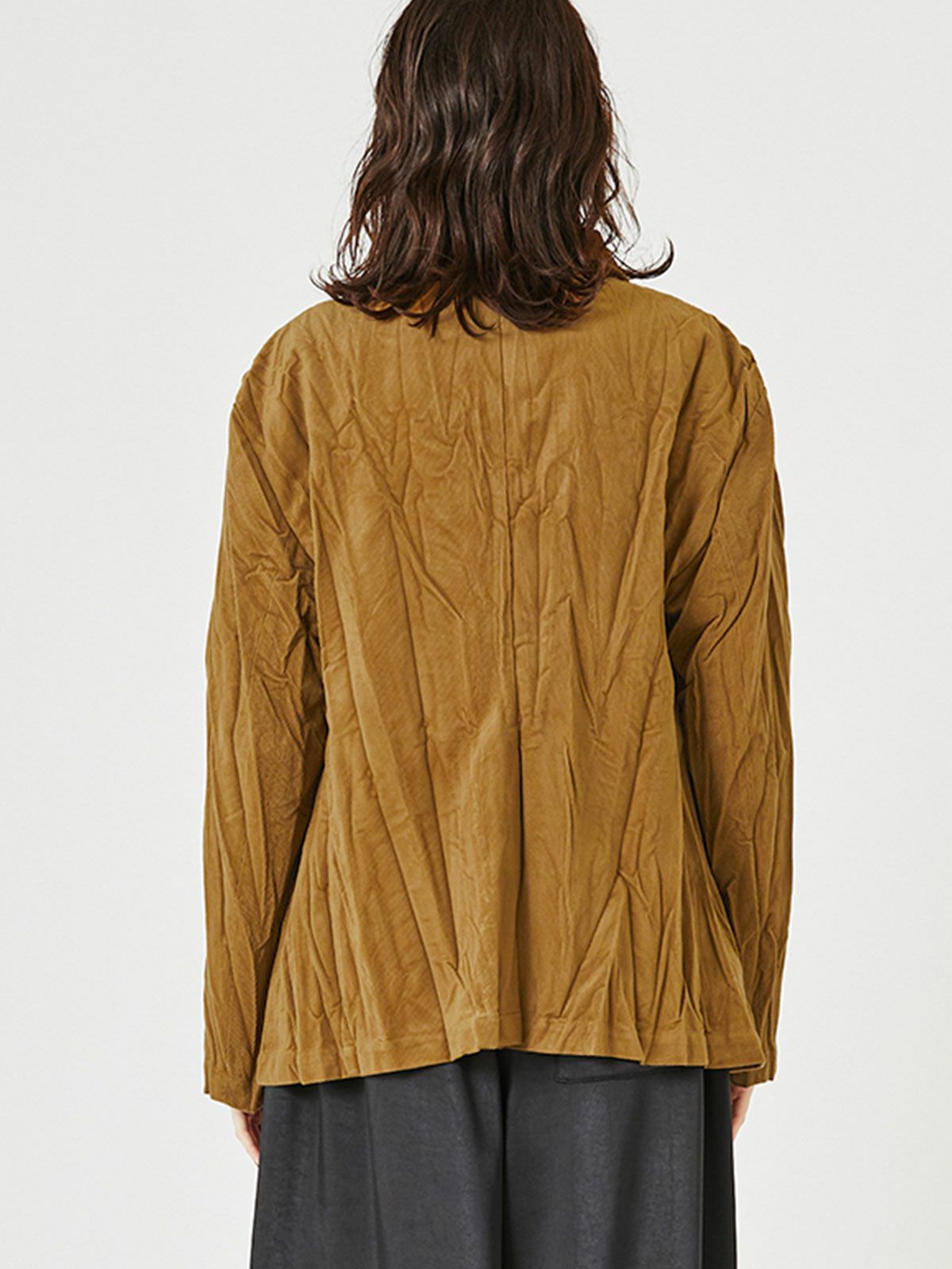 ツイストショールカラージャケット(3-1184)