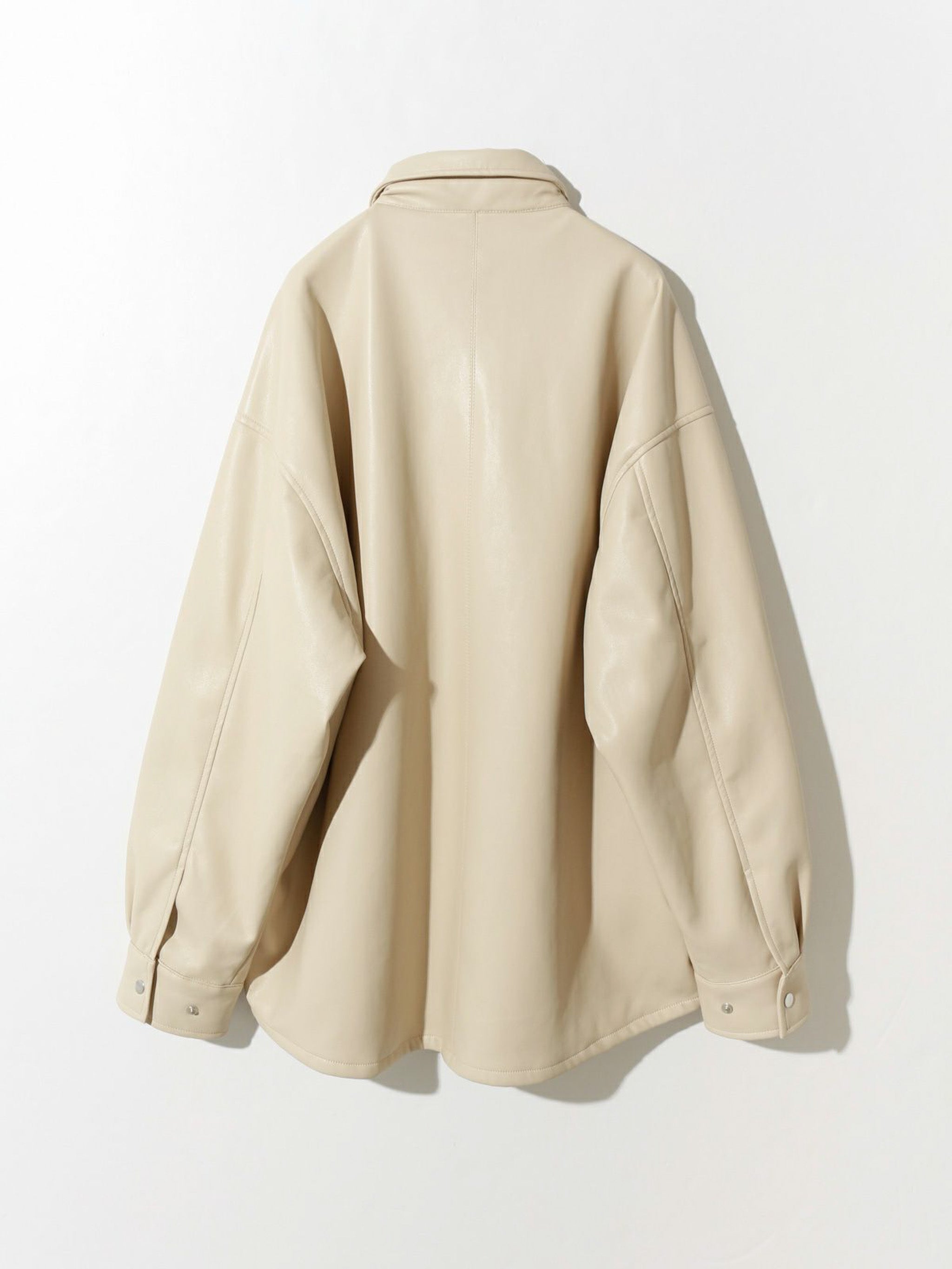 シンセティックレザージャケット(3-1185)