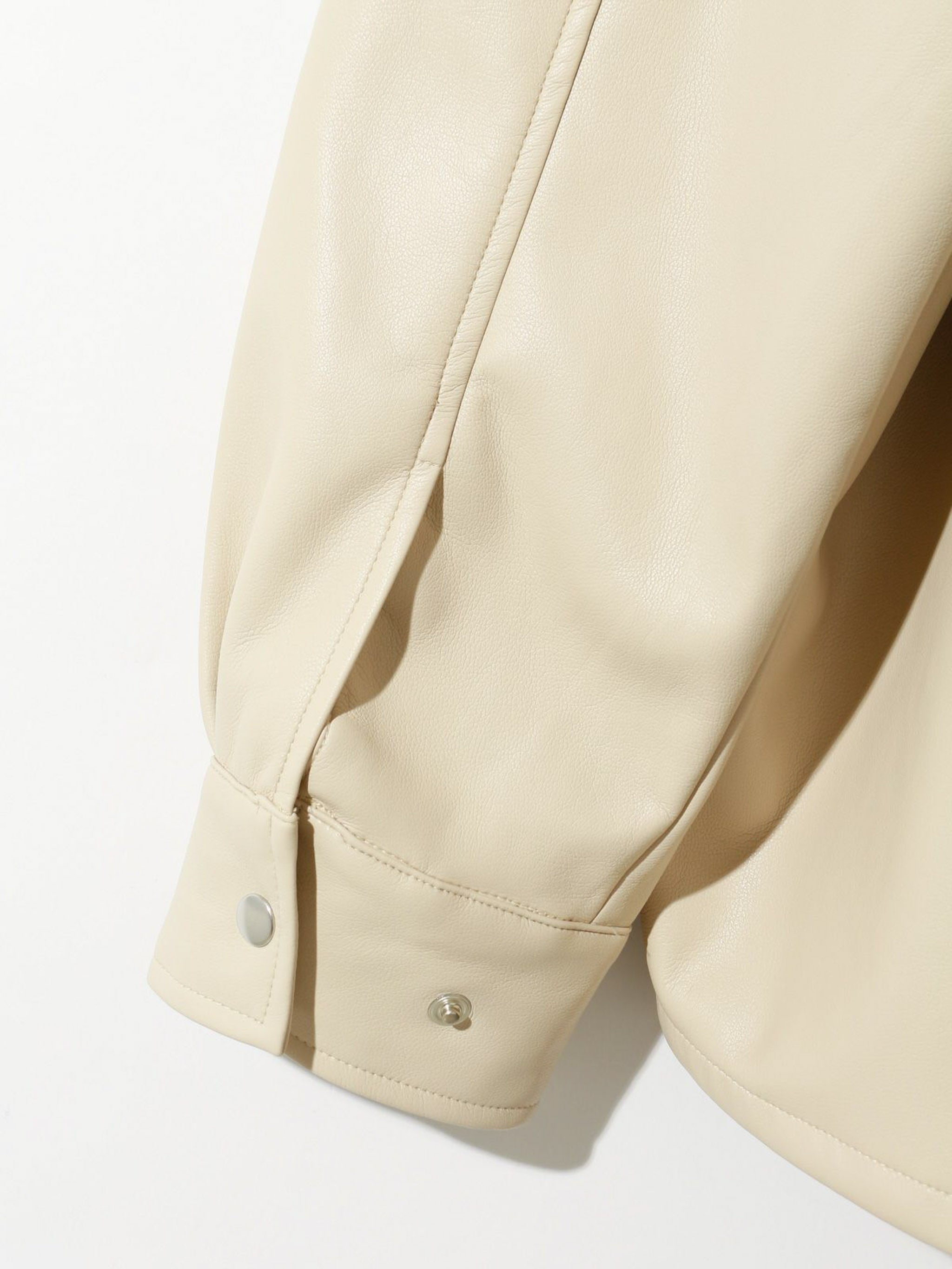 シンセティックレザージャケット(3-1185)