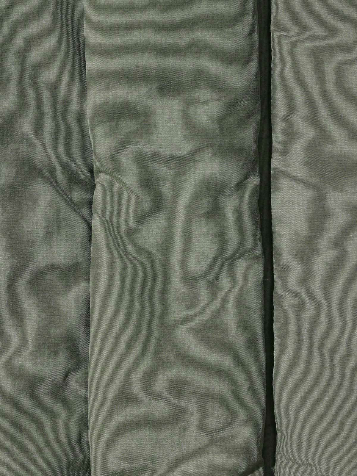 hooded padding blouson