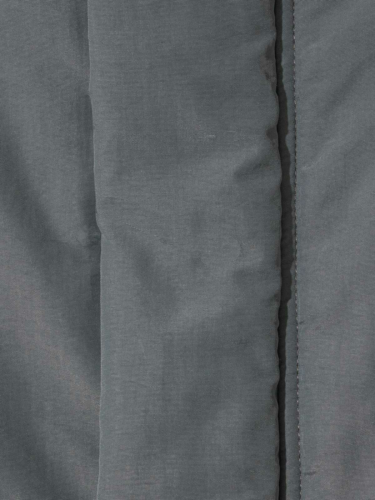 hooded padding blouson