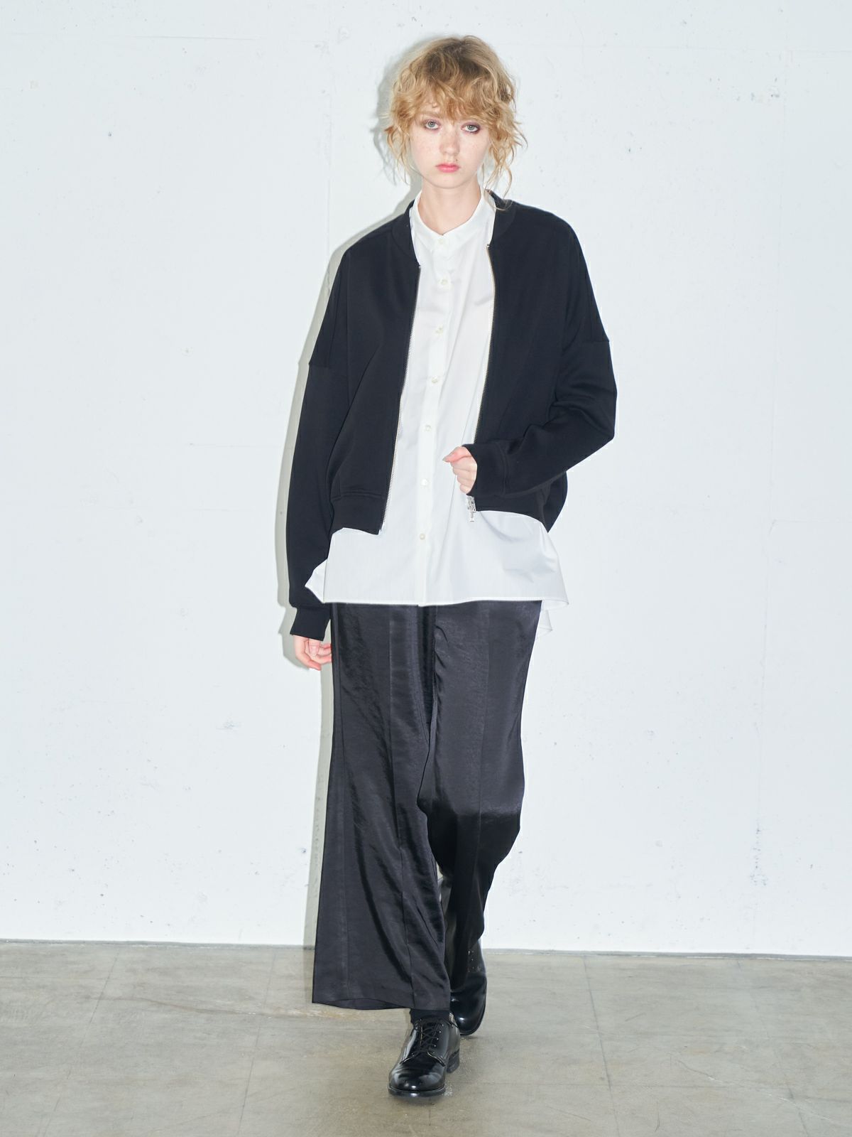 wide fit blouson(3-1192)