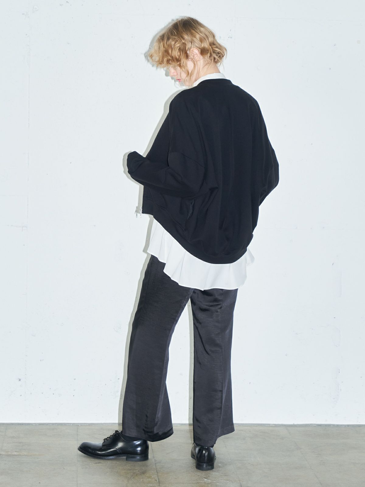 wide fit blouson(3-1192)