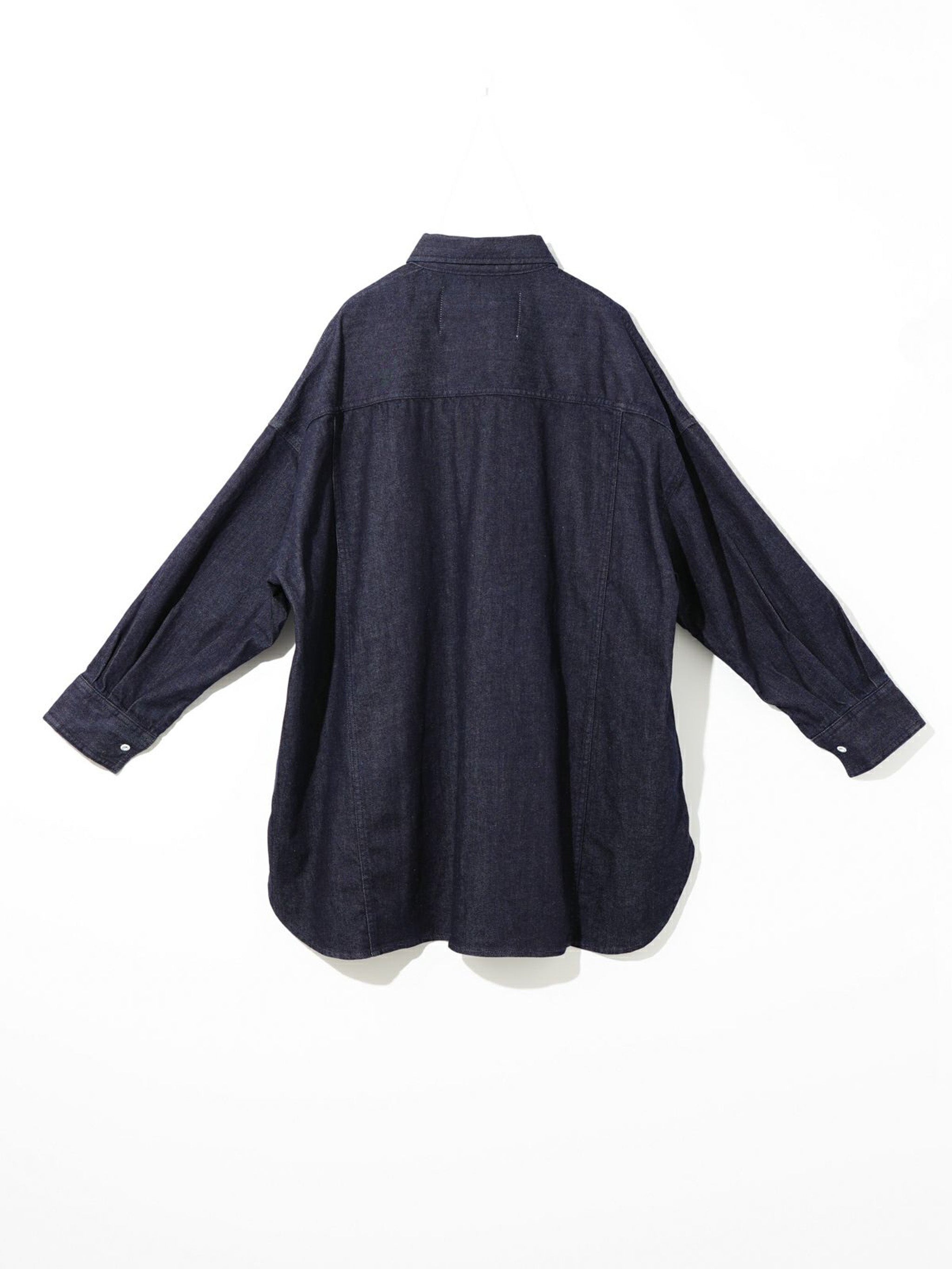 Healthy DENIM x MIDIUMISOLID ビッグシャツ Almond