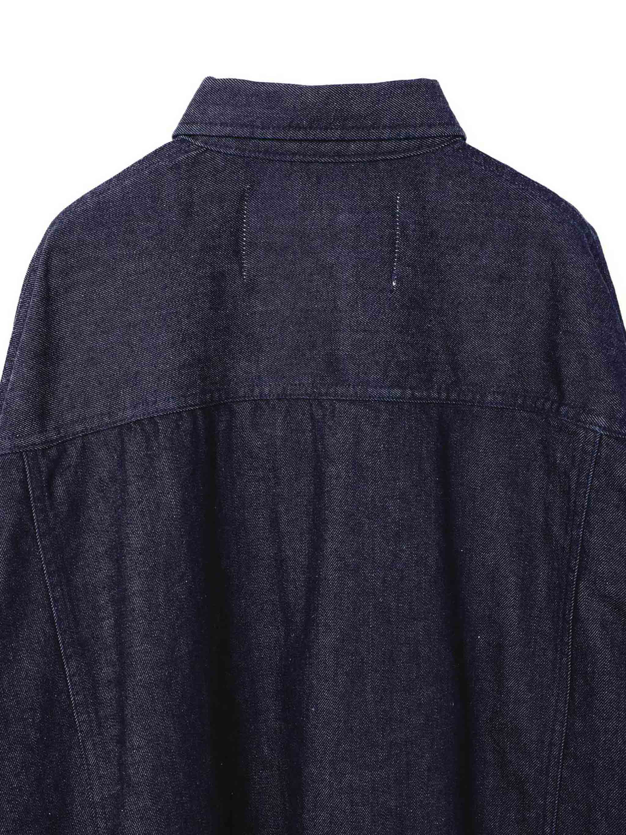 Healthy DENIM x MIDIUMISOLID ビッグシャツ Almond