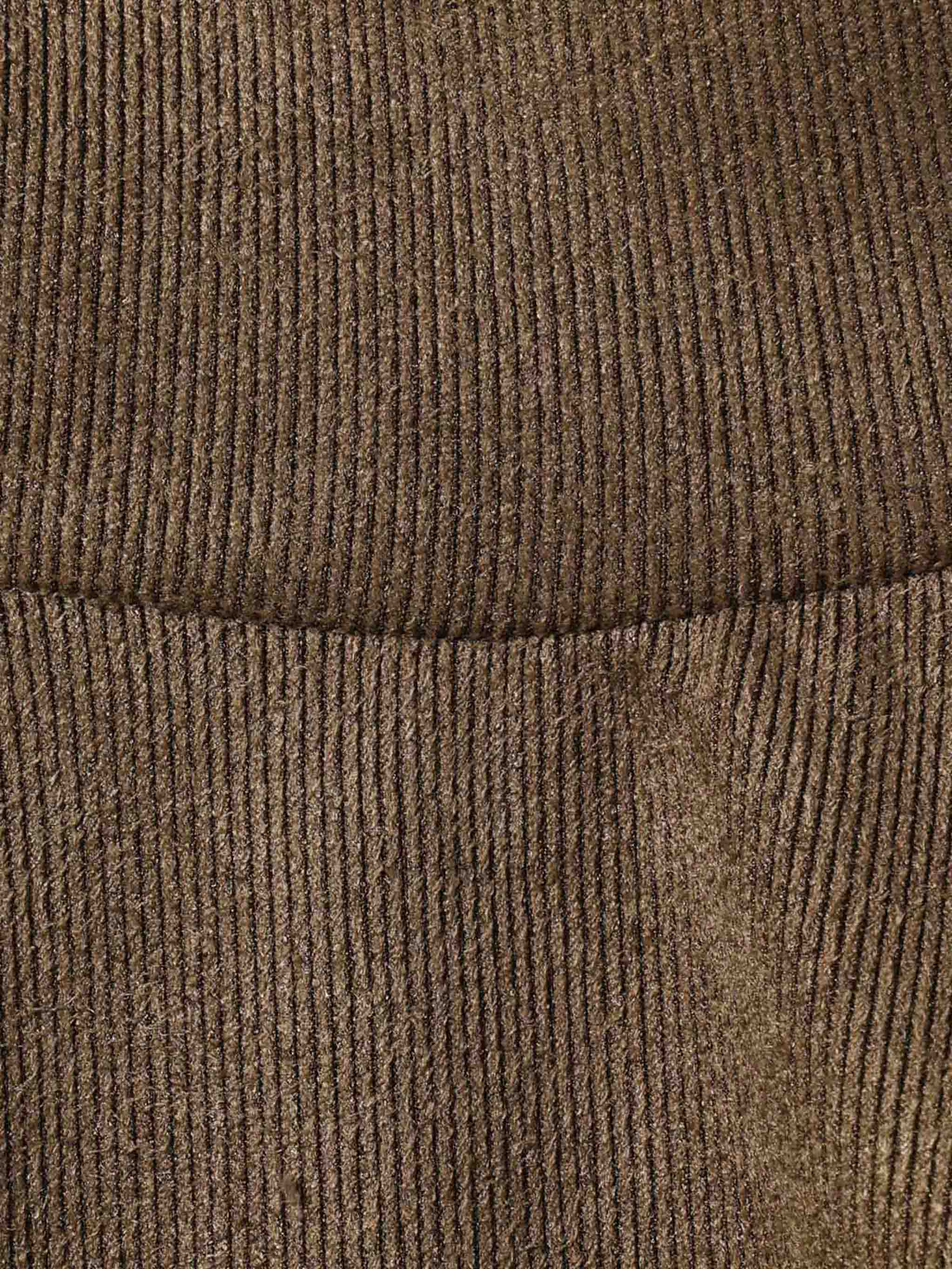 スエードショートプルオーバー